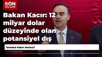 Bakan Kacır: 12 milyar dolar düzeyinde olan potansiyel dış ticaret açığını kapama imkanına sahip … Bakan Kacır: 12 milyar dolar düzeyinde olan potansiyel dış ticaret açığını kapama imkanına sahip …
