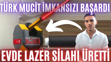 TÜRK MUCİT İMKANSIZI BAŞARDI ! EVDE LAZER SİLAHI ÜRETTİ ! YAZILIMI VE DONANIMI TAMAMEN YERLİ ! TÜRK MUCİT İMKANSIZI BAŞARDI ! EVDE LAZER SİLAHI ÜRETTİ ! YAZILIMI VE DONANIMI TAMAMEN YERLİ !