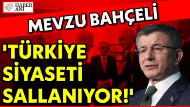 Ahmet Davutoğlu’ndan olay Devlet Bahçeli çıkışı: Türkiye siyaseti sallanıyor Ahmet Davutoğlu’ndan olay Devlet Bahçeli çıkışı: Türkiye siyaseti sallanıyor