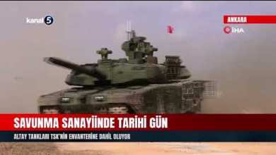Savunma sanayiinde tarihi gün | Altay Tankları TSK’nin envanterine dahil oluyor Savunma sanayiinde tarihi gün | Altay Tankları TSK’nin envanterine dahil oluyor