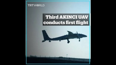 Third prototype of Turkish-made AKINCI UAV conducts first flight Third prototype of Turkish-made AKINCI UAV conducts first flight