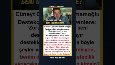 Cüneyt Özdemir “Zorunda Mıyım Ben Seni Desteklemeye?” Cüneyt Özdemir “Zorunda Mıyım Ben Seni Desteklemeye?”