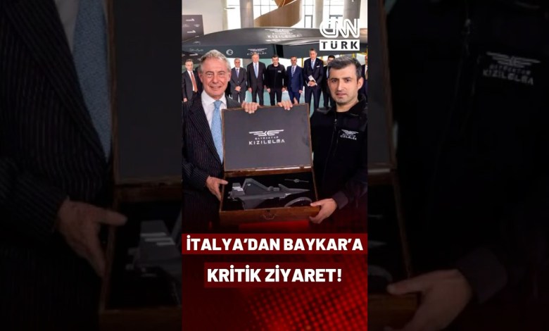 İtalya’dan BAYKAR’a Kritik Ziyaret! Türk Savunma Sanayii Dikkatleri Çekti! İtalya’dan BAYKAR’a Kritik Ziyaret! Türk Savunma Sanayii Dikkatleri Çekti!