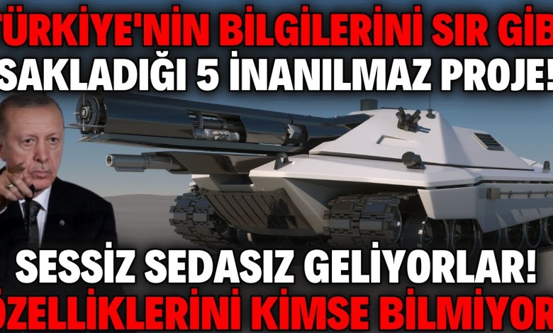 TÜRKİYE’NİN BİLGİLERİNİ SIR GİBİ SAKLADIĞI 5 İNANILMAZ PROJE ! SESSİZ SEDASIZ GELİYORLAR… TÜRKİYE’NİN BİLGİLERİNİ SIR GİBİ SAKLADIĞI 5 İNANILMAZ PROJE ! SESSİZ SEDASIZ GELİYORLAR…