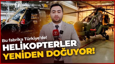 Bu fabrika Türkiye’de: Helikopterler yeniden doğuyor! Bu fabrika Türkiye’de: Helikopterler yeniden doğuyor!