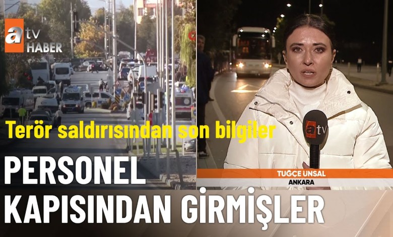 Savunma sanayii üssü TUSAŞ’a hain saldırı – atv Ana Haber 23 Ekim 2024 Savunma sanayii üssü TUSAŞ’a hain saldırı – atv Ana Haber 23 Ekim 2024