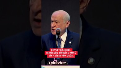 Devlet Bahçeli: Ter*rsüz Türkiye Yükü Siyasi Bir Yük Değil Devlet Bahçeli: Ter*rsüz Türkiye Yükü Siyasi Bir Yük Değil