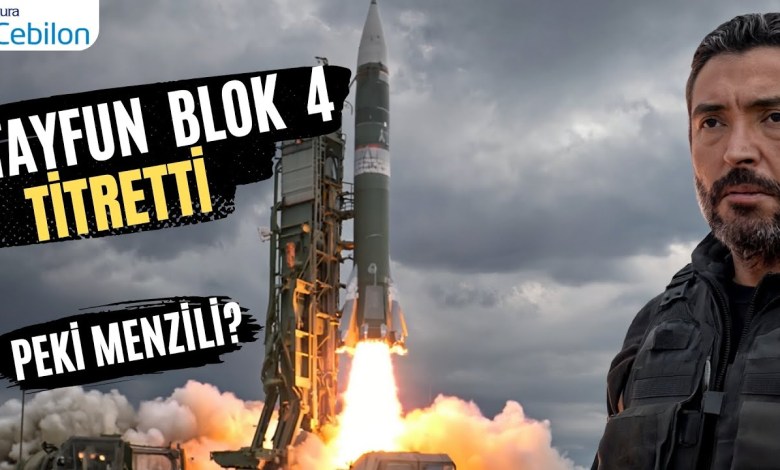 Gizemli Füze Tayfun Blok 4 Sahaya İndi! – ROKETSAN’dan Balistik Destan – Öyle Yerleri Vurabiliyor ki Gizemli Füze Tayfun Blok 4 Sahaya İndi! – ROKETSAN’dan Balistik Destan – Öyle Yerleri Vurabiliyor ki