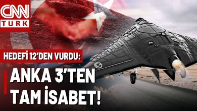 ANKA 3’ten Yerli Mühimmatla Başarılı Atış! Hedefi Tam Ortasından Vurdu ANKA 3’ten Yerli Mühimmatla Başarılı Atış! Hedefi Tam Ortasından Vurdu
