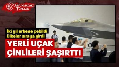 Yerli savaş uçağı Çinlileri şaşırttı: İki yıl erkene çekildi ülkeler sıraya girdi Yerli savaş uçağı Çinlileri şaşırttı: İki yıl erkene çekildi ülkeler sıraya girdi
