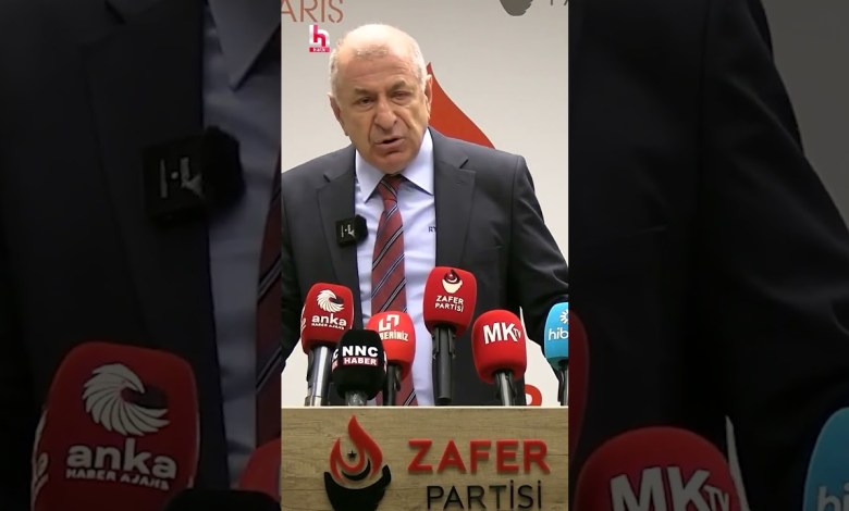 Ümit Özdağ: Türkiye hiç vakit kaybetmeden derhal erken seçime gitmeli! Ümit Özdağ: Türkiye hiç vakit kaybetmeden derhal erken seçime gitmeli!