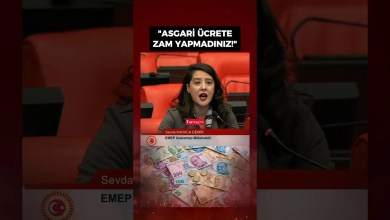 EMEP’li Sevda Karaca: Siz asgari ücrete zam yapmadınız…! EMEP’li Sevda Karaca: Siz asgari ücrete zam yapmadınız…!