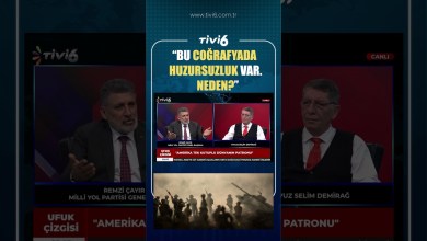 “BU COĞRAFYADA HUZURSUZLUK VAR. NEDEN?” #tivi6 #gündem #keșfet #haber #türkiye #viral #siyaset #tv “BU COĞRAFYADA HUZURSUZLUK VAR. NEDEN?” #tivi6 #gündem #keșfet #haber #türkiye #viral #siyaset #tv