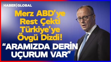 Almanya Başbakanı Merz ABD’ye Resti Çekti! “Türkiye Kilit Rol Oynayacak” Almanya Başbakanı Merz ABD’ye Resti Çekti! “Türkiye Kilit Rol Oynayacak”