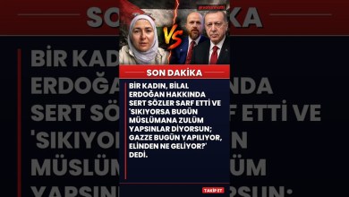 Bilal Erdoğan Hakkında Sert Sözler #gazze Bilal Erdoğan Hakkında Sert Sözler #gazze