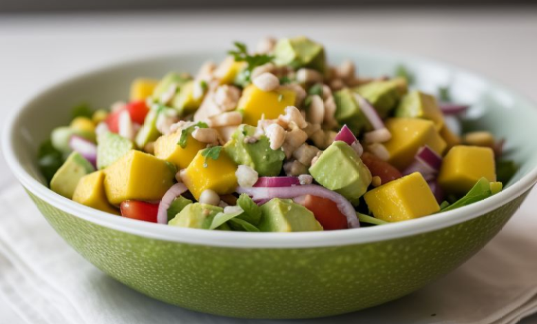 Avocado Mango Salad Recipe. Avocado Mango Salad Recipe.