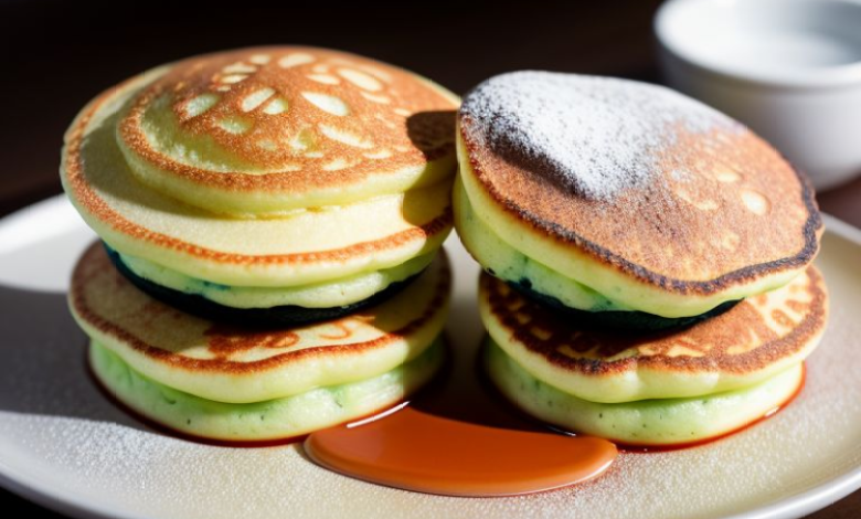 Fluffy Japanese Soufflé Pancakes: A Heavenly Breakfast Treat. Fluffy Japanese Soufflé Pancakes: A Heavenly Breakfast Treat.