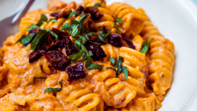 Vegan Creamy Spicy Fusilli Recipe for a Taste Sensation Vegan Creamy Spicy Fusilli Recipe for a Taste Sensation