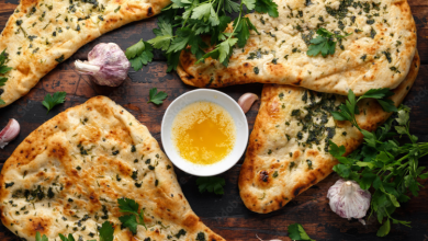 Fluffiest Homemade Garlic Naan Fluffiest Homemade Garlic Naan