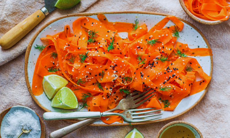 Crunchy Delight: The Ultimate Viral Raw Carrot Salad Recipe! Crunchy Delight: The Ultimate Viral Raw Carrot Salad Recipe!