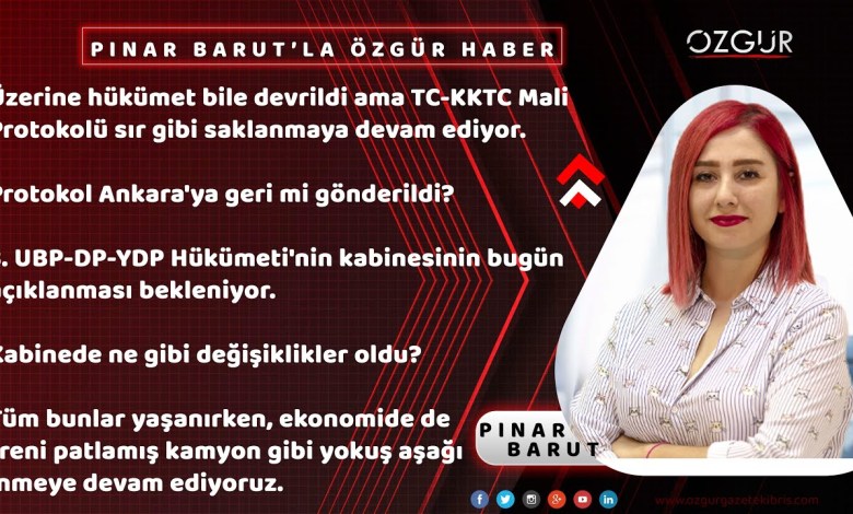 TC-KKTC Mali Protokolü sır gibi saklanmaya devam ediyor. 25 Nisan 2022 TC-KKTC Mali Protokolü sır gibi saklanmaya devam ediyor. 25 Nisan 2022