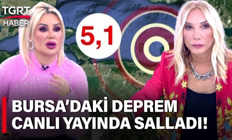 Son Dakika! Bursa Gemlik’teki Deprem Canlı Yayında Hissedildi! – TGRT Haber Son Dakika! Bursa Gemlik’teki Deprem Canlı Yayında Hissedildi! – TGRT Haber