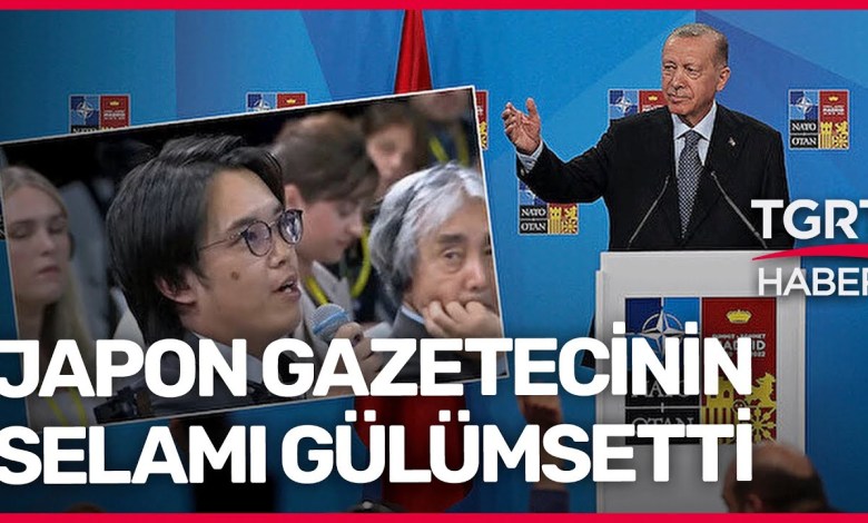 Japon Gazeteci Cumhurbaşkanı Erdoğan’a Sorusuna “Selamünaleyküm” Diyerek Başladı Japon Gazeteci Cumhurbaşkanı Erdoğan’a Sorusuna “Selamünaleyküm” Diyerek Başladı