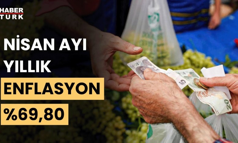 Son Dakika! Nisan ayı enflasyonu belli oldu! Son Dakika! Nisan ayı enflasyonu belli oldu!