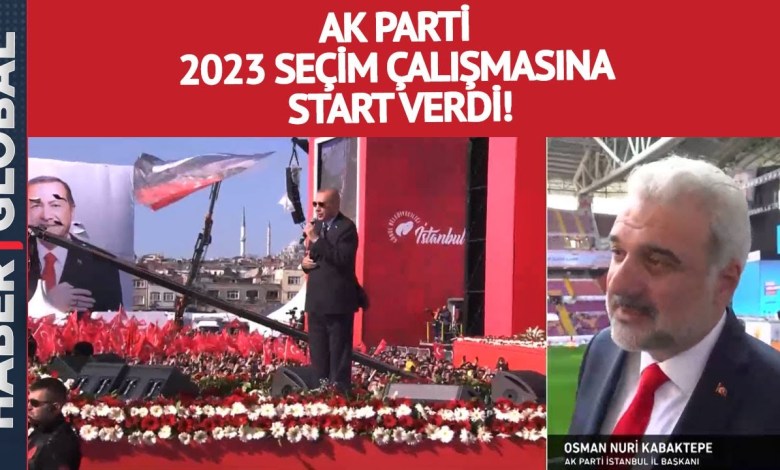 AK Parti 2023 Seçim Çalışmalarına Start Verdi! Ak Parti İstanbul İl Başkanı Haber Global’e Konuştu! AK Parti 2023 Seçim Çalışmalarına Start Verdi! Ak Parti İstanbul İl Başkanı Haber Global’e Konuştu!