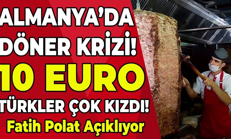 Almanya’da döner fiyatları çıldırdı Türkler isyan etti! NELER OLUYOR? Son dakika Avrupa haberleri Almanya’da döner fiyatları çıldırdı Türkler isyan etti! NELER OLUYOR? Son dakika Avrupa haberleri
