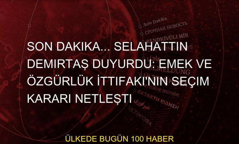 #seçim #Seçim #Selahattin #netleşti #İttifakı #duyurdu #Demirtaş #Özgürlük #Emek #2023 #seçimleri #P #seçim #Seçim #Selahattin #netleşti #İttifakı #duyurdu #Demirtaş #Özgürlük #Emek #2023 #seçimleri #P