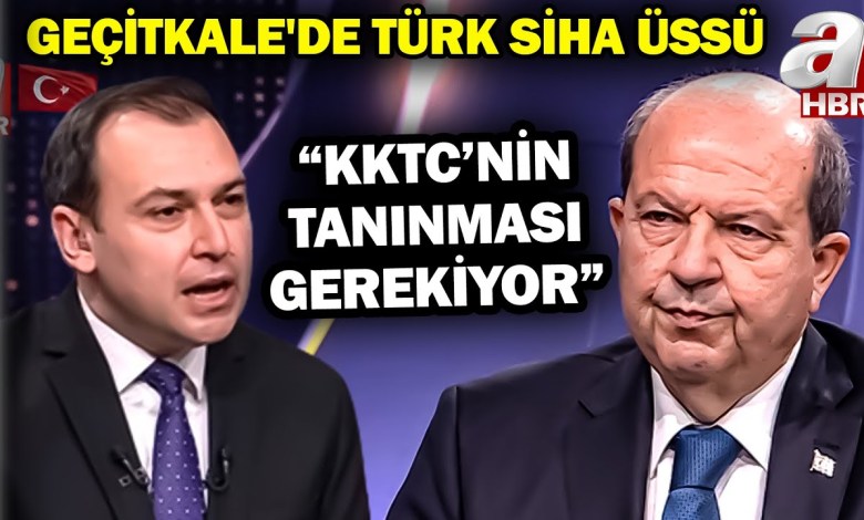 KKTC Cumhurbaşkanı Ersin Tatar A Haber’de! KKTC’de SİHA Üssü Neden Önemli? | A Haber KKTC Cumhurbaşkanı Ersin Tatar A Haber’de! KKTC’de SİHA Üssü Neden Önemli? | A Haber