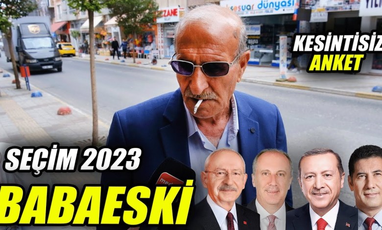 BABAESKİ | KESİNTİSİZ Cumhurbaşkanlığı Sayaçlı Seçim Anketi / Sokak Röportajları | Seçim 2023 BABAESKİ | KESİNTİSİZ Cumhurbaşkanlığı Sayaçlı Seçim Anketi / Sokak Röportajları | Seçim 2023
