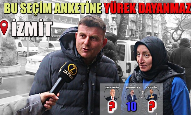 2023 İzmit Seçim Anketi: Kılıçdaroğlu, Erdoğan ve Muharrem İnce! 2023 İzmit Seçim Anketi: Kılıçdaroğlu, Erdoğan ve Muharrem İnce!