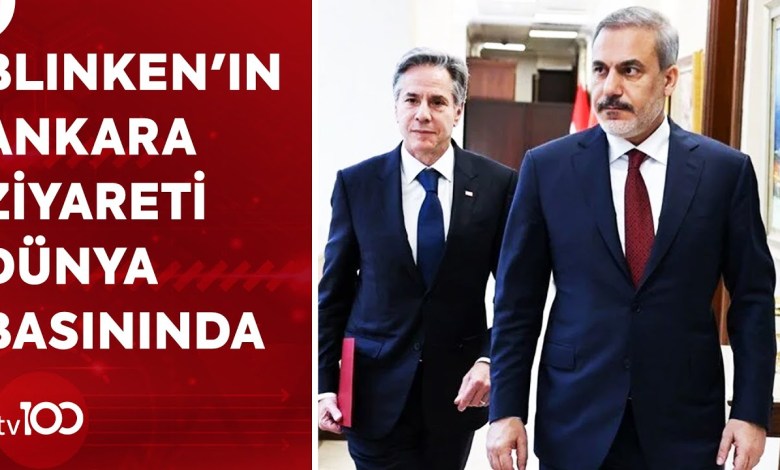 Dünya Basını: Blinken Türkiye’de Sıcak Karşılanmadı | TV100 Haber Dünya Basını: Blinken Türkiye’de Sıcak Karşılanmadı | TV100 Haber