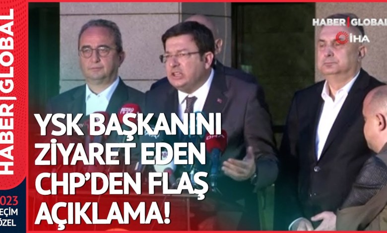 SON DAKİKA! CHP Heyeti YSK Başkanı’nın Yanına Gitti ve Bu Açıklamayı Yaptılar SON DAKİKA! CHP Heyeti YSK Başkanı’nın Yanına Gitti ve Bu Açıklamayı Yaptılar