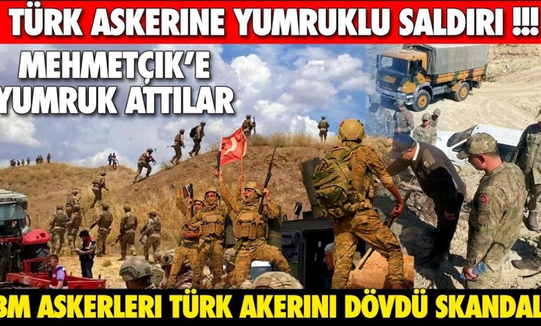 SON DAKİKA: TÜRK ASKERİNE YUMRUKLU SALDIRI ! KKTC’DE BM YİNE TÜRK ASKERİNE SALDIRDI SON DAKİKA: TÜRK ASKERİNE YUMRUKLU SALDIRI ! KKTC’DE BM YİNE TÜRK ASKERİNE SALDIRDI