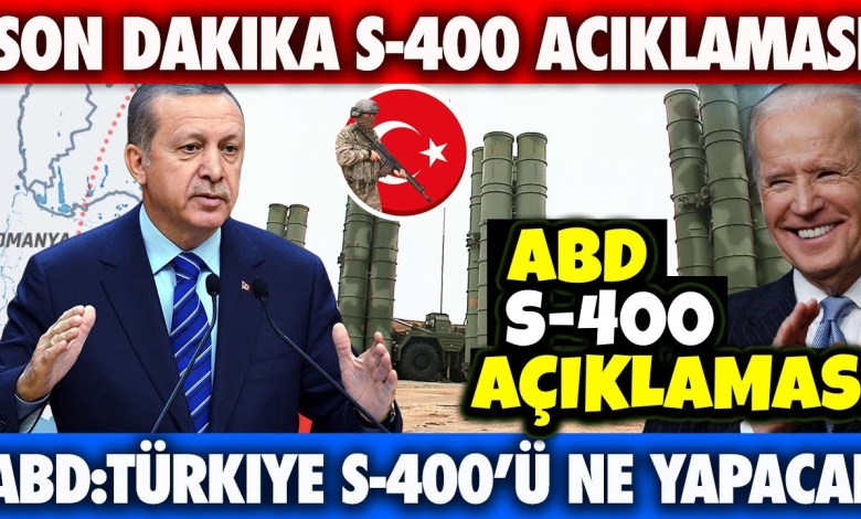 SON DAKİKA :ABD :TÜRKİYE S-400’LERİ NE YAPACAĞINI BİLİYOR !! KONU TEKNİK DEĞİL KARAR TÜRKİYE’NİN SON DAKİKA :ABD :TÜRKİYE S-400’LERİ NE YAPACAĞINI BİLİYOR !! KONU TEKNİK DEĞİL KARAR TÜRKİYE’NİN
