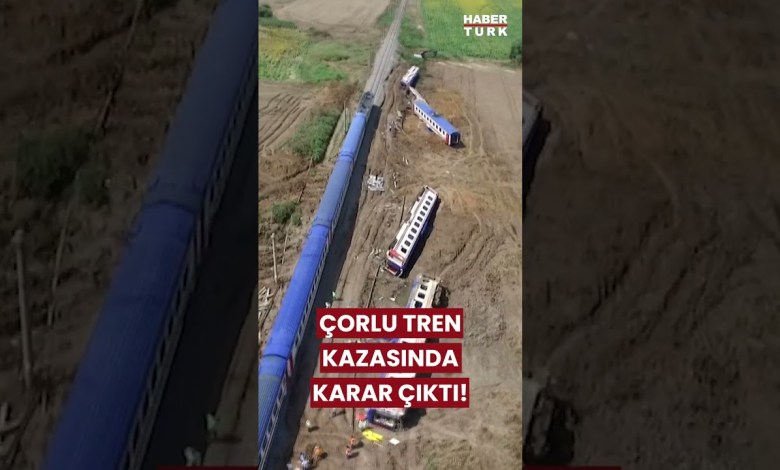 Son Dakika: Çorlu tren kazası davasında karar çıktı! #haber #shorts #sondakika Son Dakika: Çorlu tren kazası davasında karar çıktı! #haber #shorts #sondakika