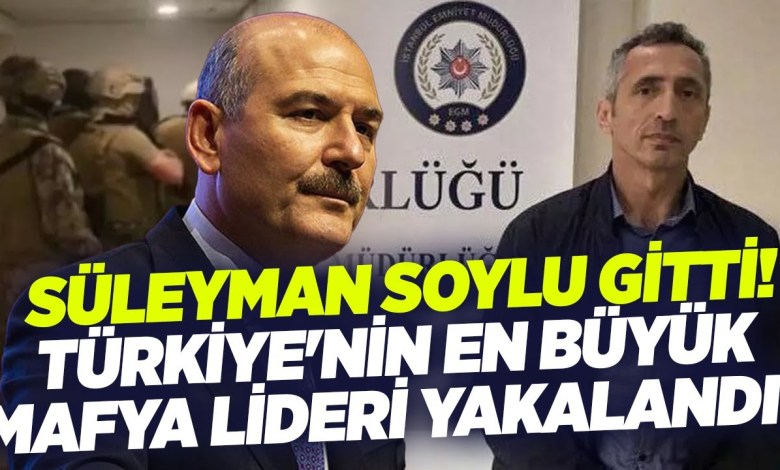 Süleyman Soylu Gitti! Türkiye’nin En Büyük Mafya Lideri Yakalandı! | KRT Haber Süleyman Soylu Gitti! Türkiye’nin En Büyük Mafya Lideri Yakalandı! | KRT Haber