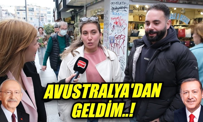 Avustrlaya’dan gelen Gurbetçi Genç Kız Gerçekleri Anlattı..! | Sokak Röportajları | Seçim 2023 Avustrlaya’dan gelen Gurbetçi Genç Kız Gerçekleri Anlattı..! | Sokak Röportajları | Seçim 2023