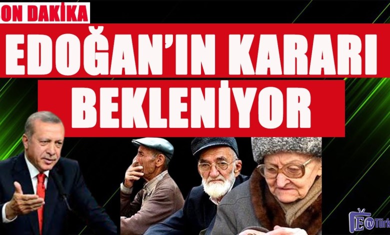 Son Dakika ! Erdoğan’ın Kararı Bekleniyor ! #sondakika #haber #emekli #emeklizammı Son Dakika ! Erdoğan’ın Kararı Bekleniyor ! #sondakika #haber #emekli #emeklizammı