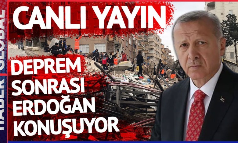 Erdoğan’dan Son Dakika Deprem Açıklaması! Erdoğan’dan Son Dakika Deprem Açıklaması!