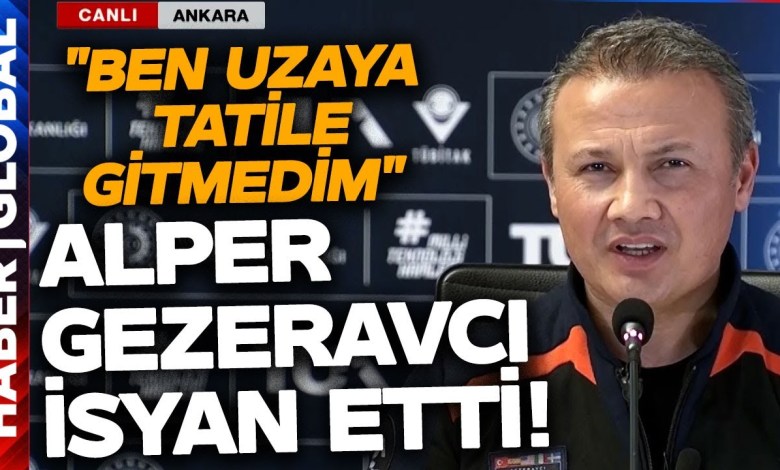 İlk Astronotumuz Alper Gezeravcı Canlı Yayında İsyan Etti: “Ben Uzaya Tatile Gitmedim” İlk Astronotumuz Alper Gezeravcı Canlı Yayında İsyan Etti: “Ben Uzaya Tatile Gitmedim”