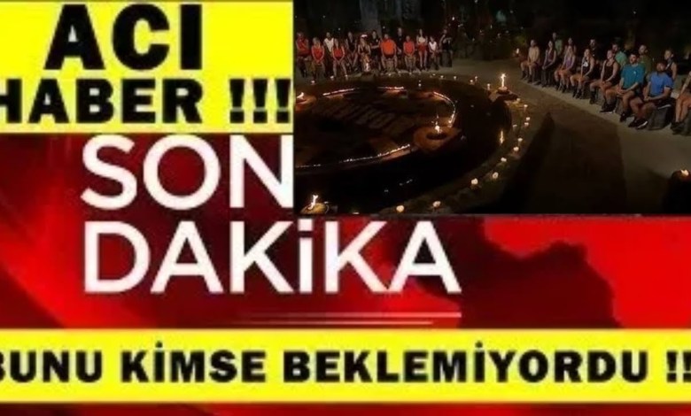 Survivor Alstar Türkiye ÇOK ACI HABER SON DAKİKA Açıklaması! 2024 Survivor Alstar Türkiye ÇOK ACI HABER SON DAKİKA Açıklaması! 2024
