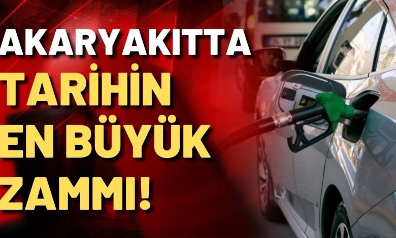 Akaryakıtta ÖTV tutarları arttı: Benzin ve motorine dev zam! Akaryakıtta ÖTV tutarları arttı: Benzin ve motorine dev zam!