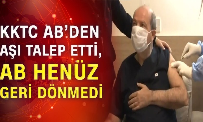 KKTC Cumhurbaşkanı Tatar koronavirüs aşısı oldu KKTC Cumhurbaşkanı Tatar koronavirüs aşısı oldu