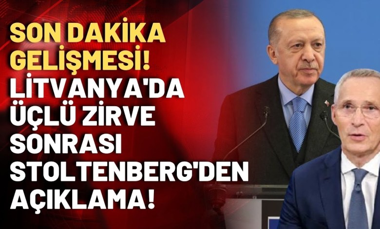 SON DAKİKA! Türkiye-İsveç-Nato zirvesinde Stoltenberg’den açıklama! SON DAKİKA! Türkiye-İsveç-Nato zirvesinde Stoltenberg’den açıklama!