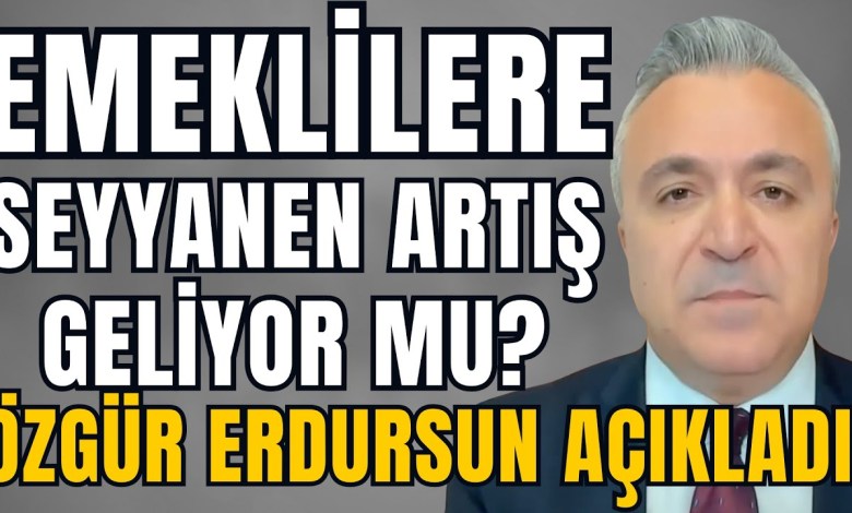 Emekli maaşlarına seyyanen zam gelecek mi? Özgür Erdursun açıkladı! #haber #sondakika Emekli maaşlarına seyyanen zam gelecek mi? Özgür Erdursun açıkladı! #haber #sondakika