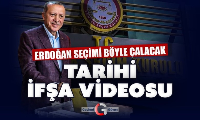 ERDOĞAN SEÇİMİ BÖYLE ÇALACAK: BÜYÜK İFŞA ERDOĞAN SEÇİMİ BÖYLE ÇALACAK: BÜYÜK İFŞA
